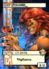 Cat Soldier Token – Custom: Thunder Cats Lion-O